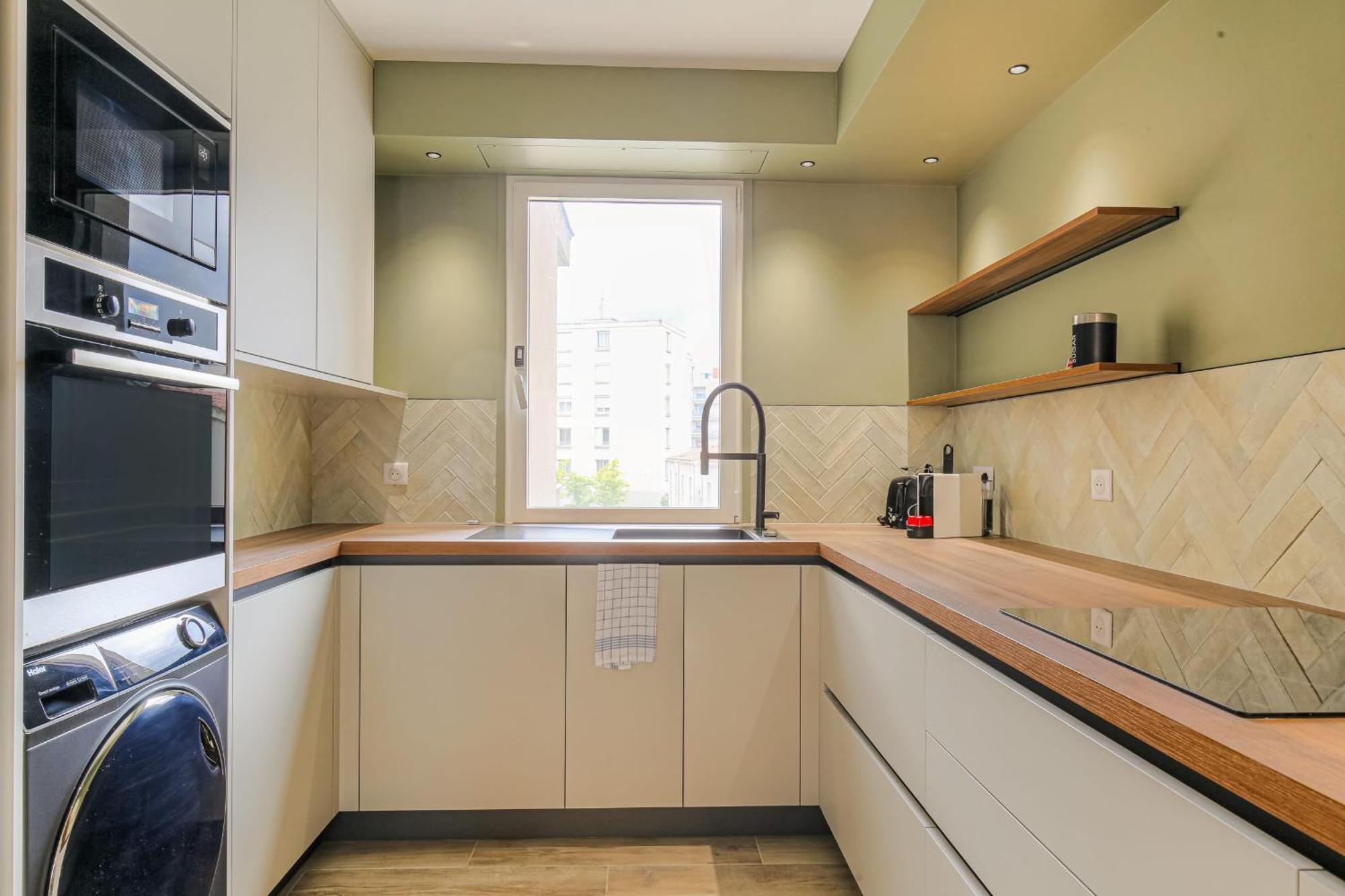 Ferienwohnung Luxe Et Design Avec Parking Gratuit Lyon Exterior foto